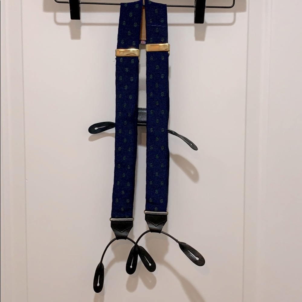 Albert Thurston suspenders button braces $ pattern
